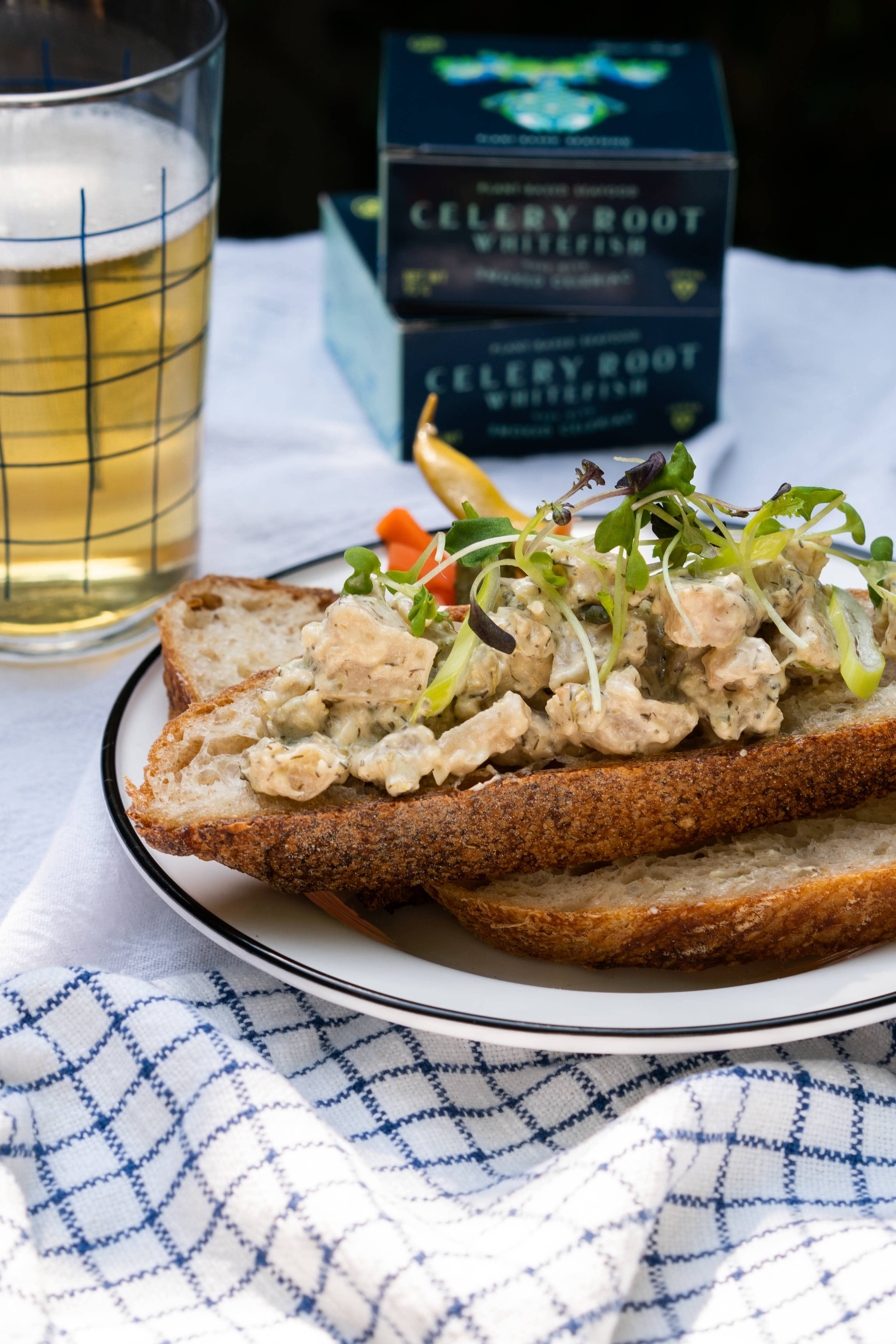 Seed to Surf - Wholesale Shelf Stable Prepared Meal - Celery Root Smoked Whitefish (Vegan)9