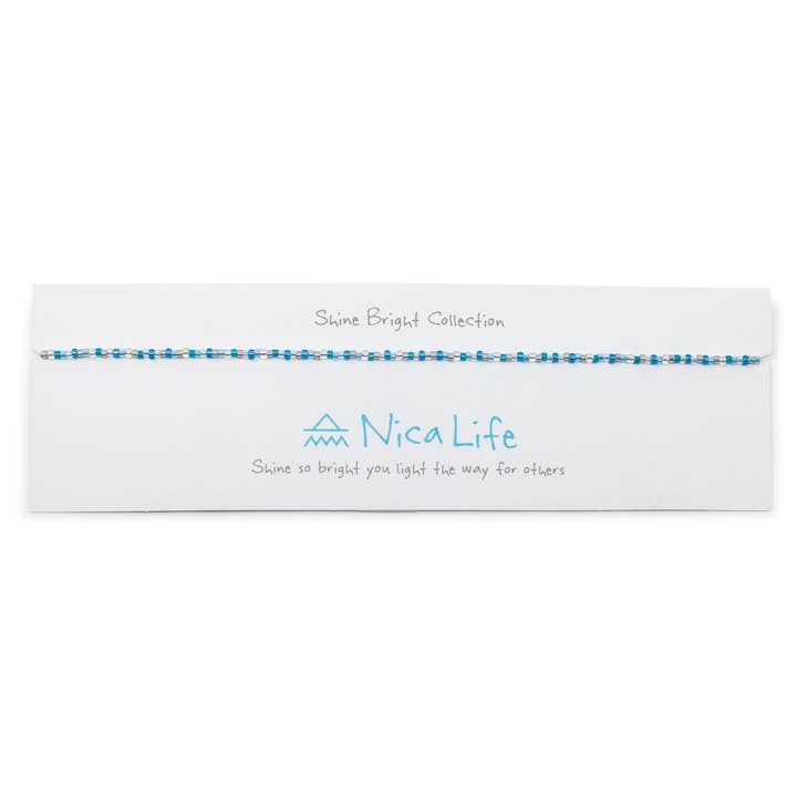 Nica Life - Wholesale Choker/Collar - Seed Bead Chokers- Holiday Sparkle Colors3