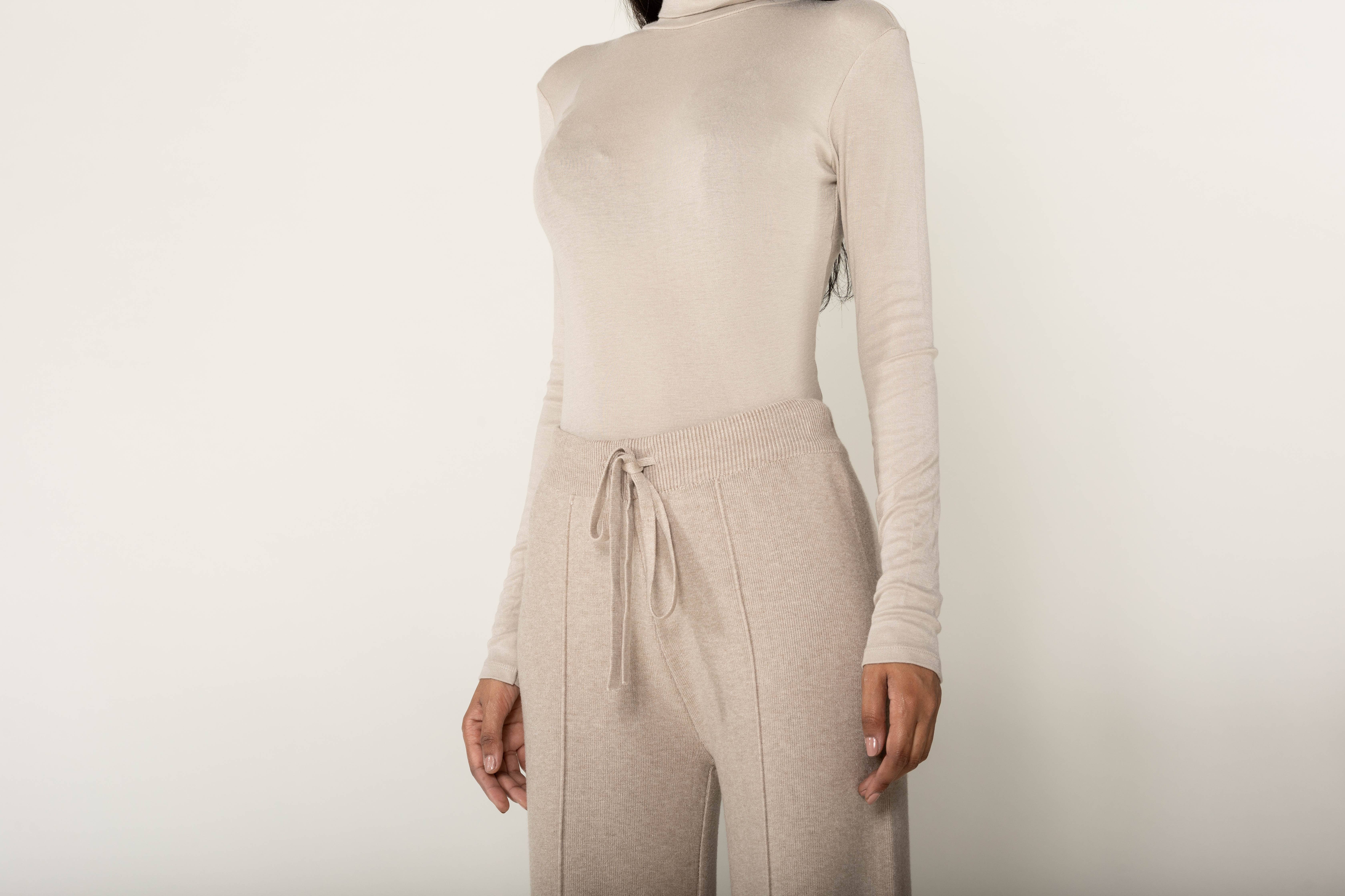 Nina Carter – Engroshandel Bukser - Dame – F025 Flared Cocooning Comfort-strikbukser17