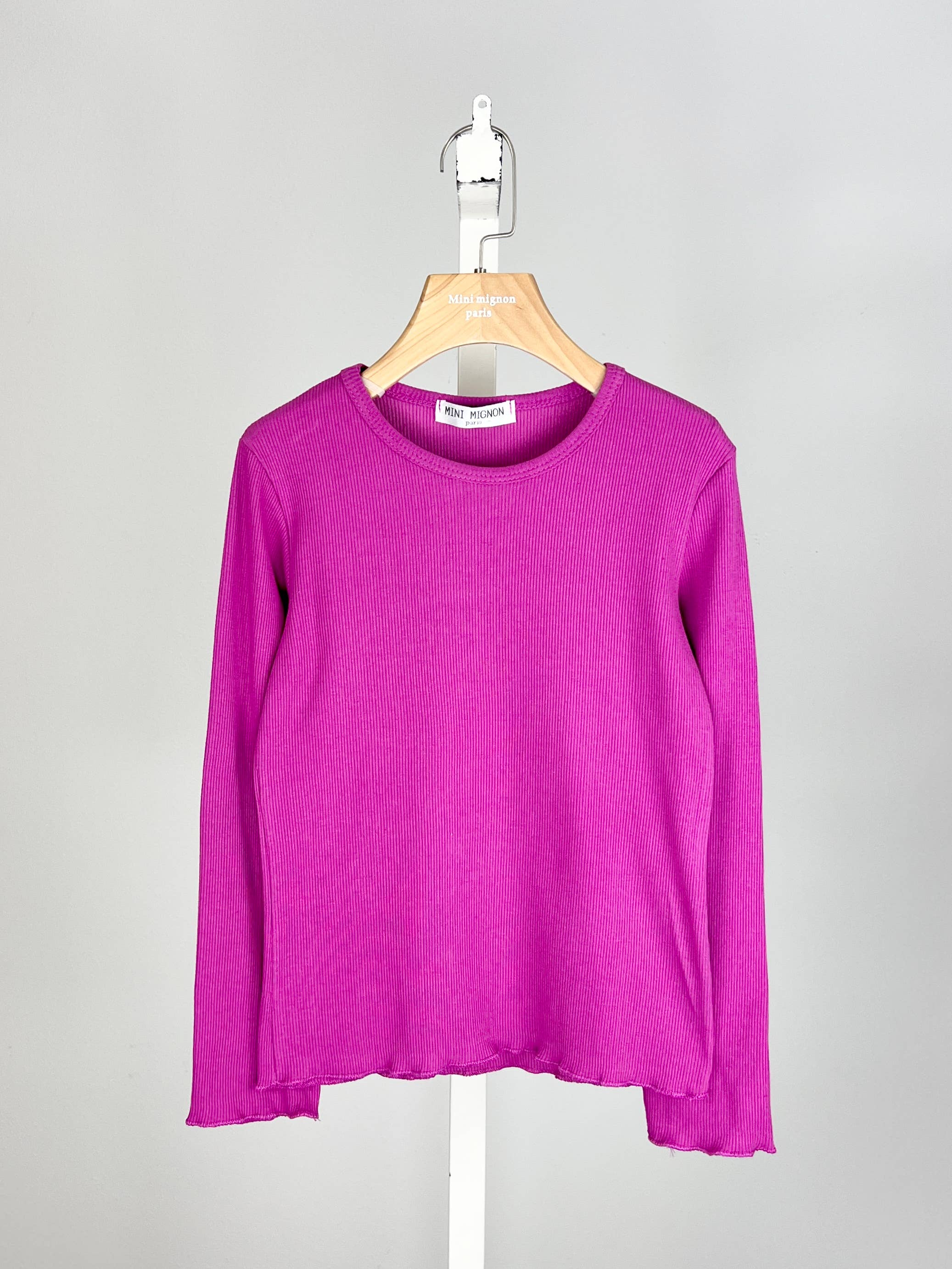 MINI MIGNON PARIS - Wholesale T-Shirt - Kids - Girls' long sleeve cotton ribbed t-shirt3