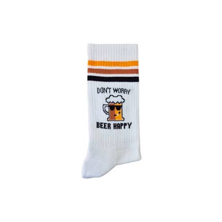PEGADA SOCKS - Wholesale Socks - Unisex - SOCKS BEER HAPPY1