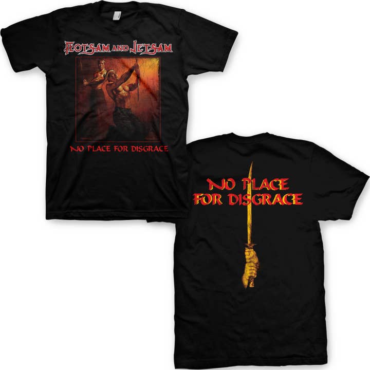 Flotsam and Jetsam - No Place For Disgrace - Tee for wholesale by Manic Merch