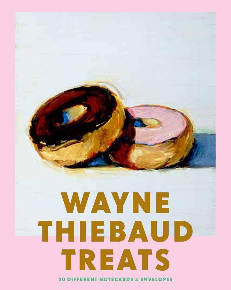 Chronicle Books - Wholesale Stationery/Notecard Set - Wayne Thiebaud Treats0