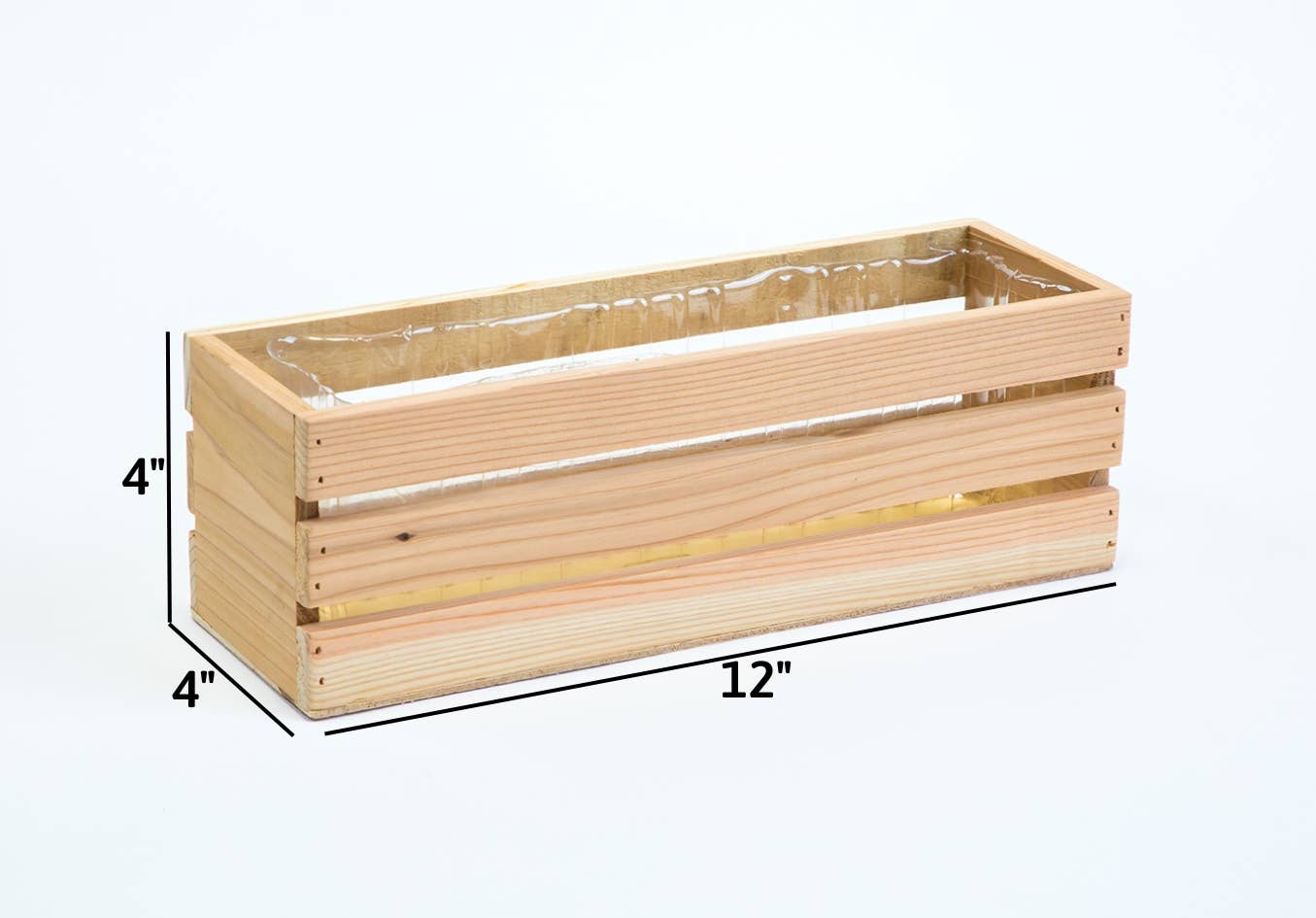 UNIMIX FLORAL – Großhandel Hochbeet – Holzkisten-Pflanzgefäße mit Kunststoffeinsatz, 30 x 10 cm8