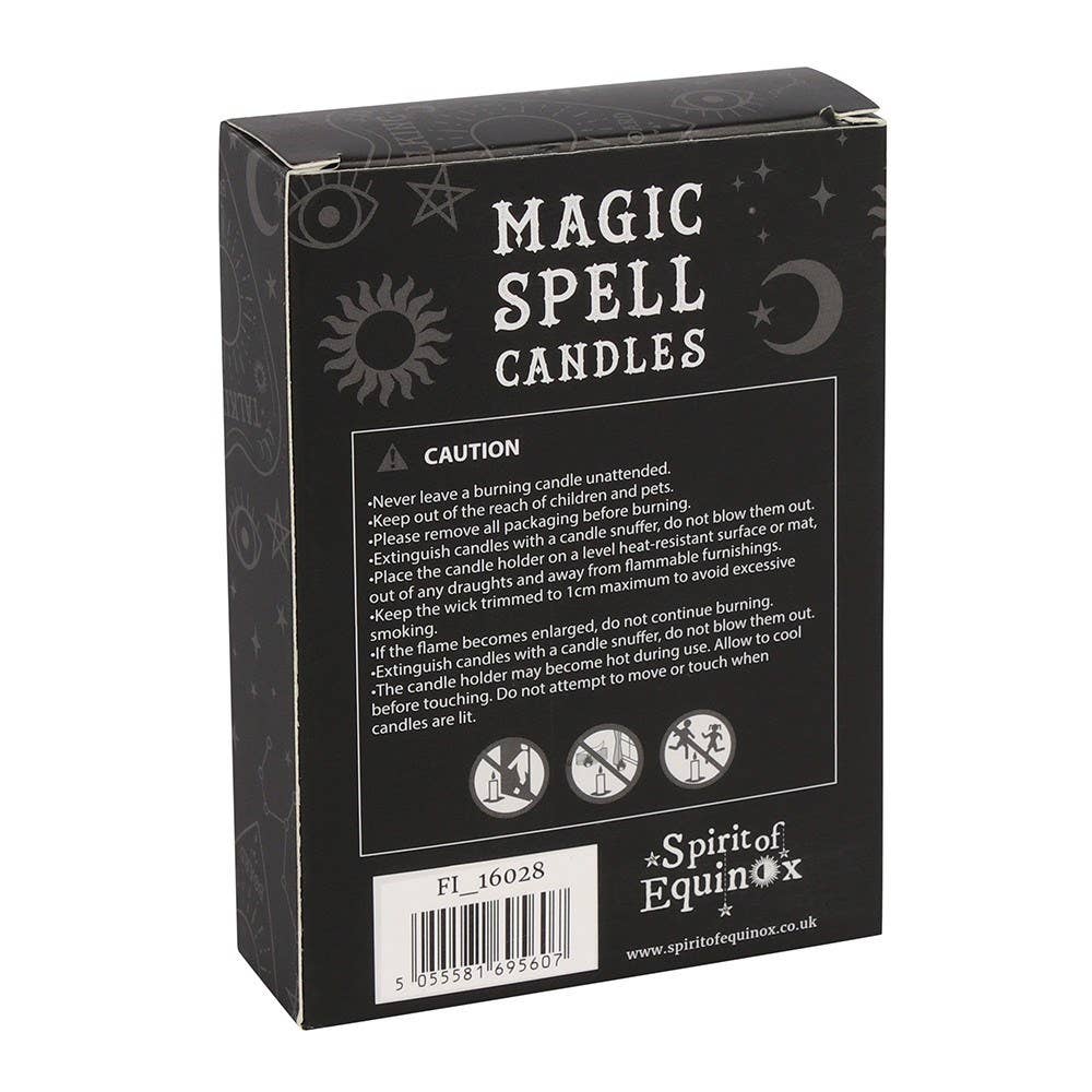 Something Different Wholesale - Vendita all'ingrosso Candele cilindriche/candelieri - Set di 12 candele magiche bianche «Happiness»2