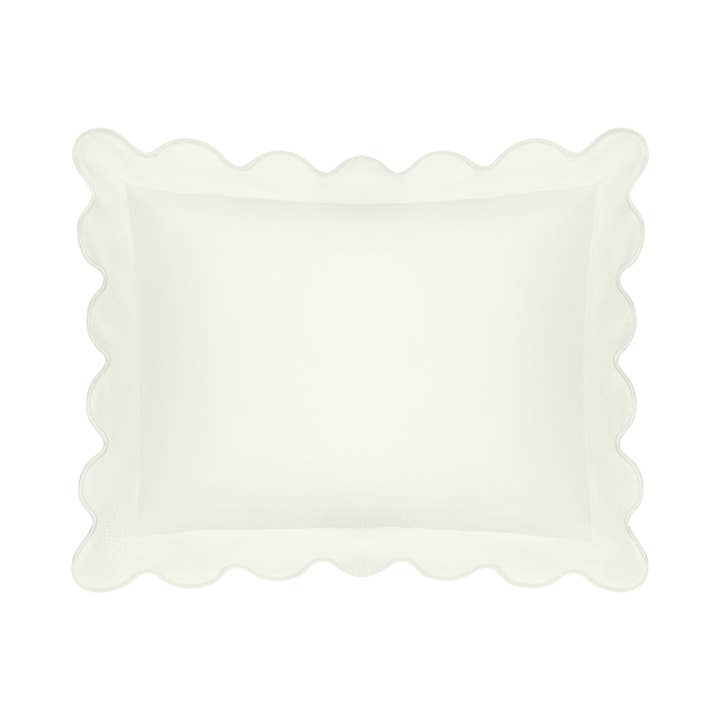 Home Treasures Linens - Wholesale Bedding Pillowcase/Sham - Honeycomb Sham (Scalloped Flange)10