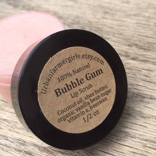 Urbanfarmergirls - Wholesale Lip Scrub/Polish - 1 Oz Bubble Gum Natural Lip Scrub/Exfoliate/Hydrate/Lip Poli4