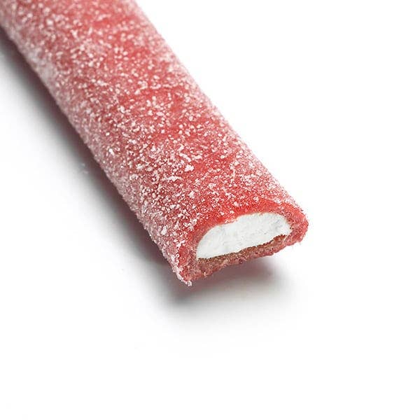 LASSE LAKRITS - natürlich lecker - Vente Bonbons gélifiés - Boîte - Bâtonnet acidulé à la fraise1