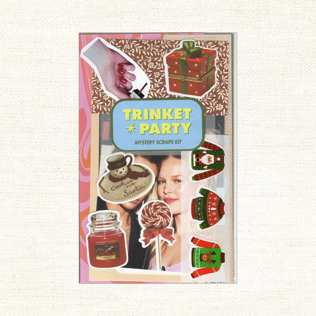 Trinket Party - Wholesale Scrapbooking Kit - Mystery Scraps Kit4