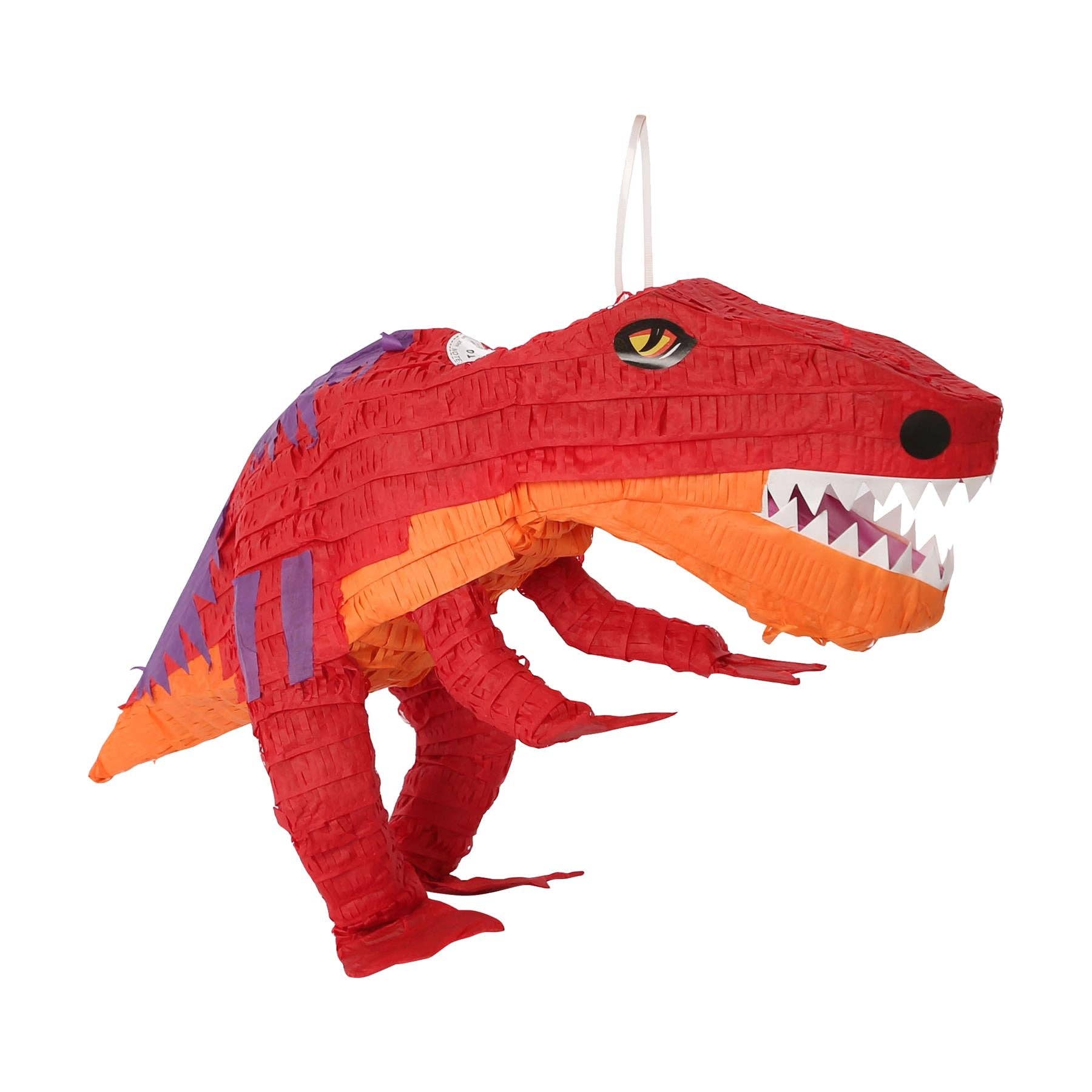 Rinkit Ltd – wholesale Party gift – T-Rex Pinata & Blindfold Set - Red0