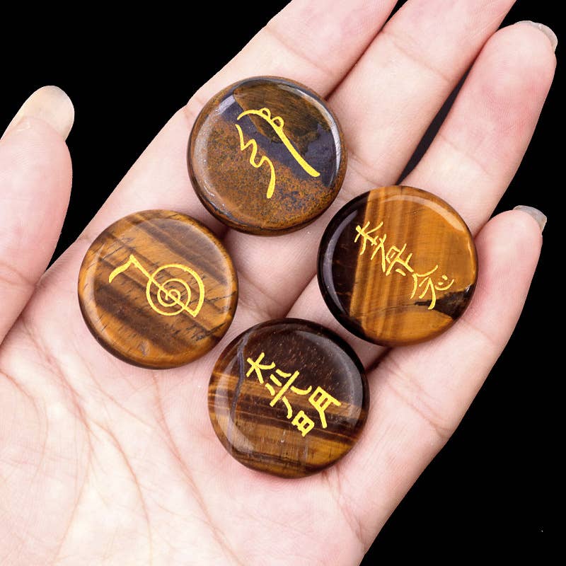 Gemcohub – Engroshandel Spirituelle sten og krystaller – Reiki-symbol i ametyst til styrke, balance, forbedring og heling1