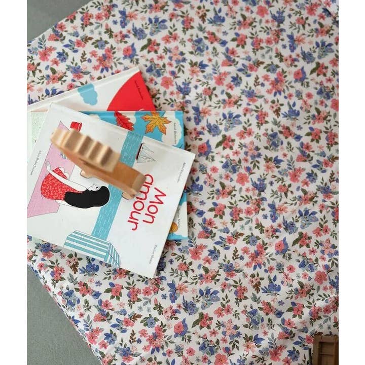 Manufacture des bébés français - Wholesale Play Mat - Kids & Baby - Vintage flowers waterproof play mat10
