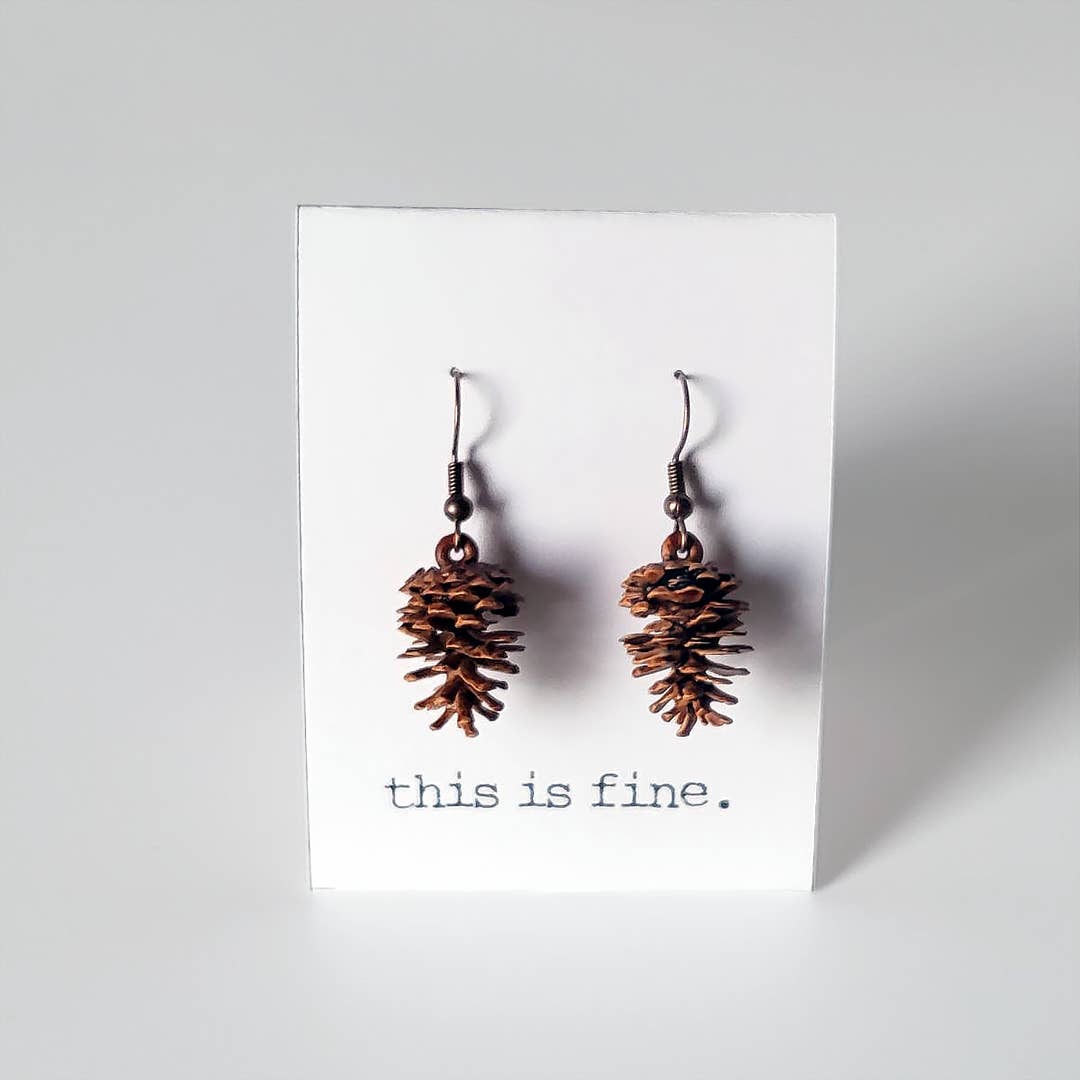 this is fine - Wholesale Dangle Earrings - π² This is Pine