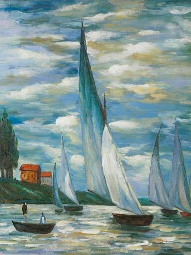 Regaten in Argenteuil voor wholesale door La Pastiche