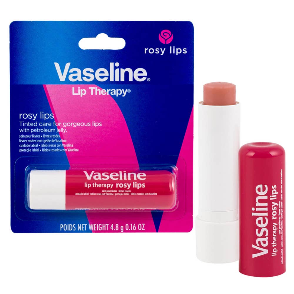   VASELINE LIP THERAPY ROSY TINTED PETROLEUM JELLY LIP, 86144 for wholesale on Faire0