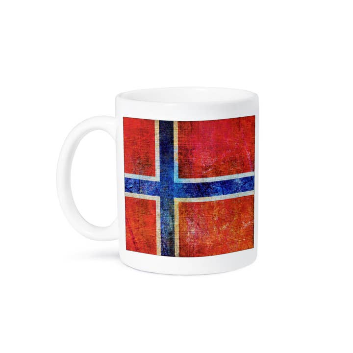3dRose - Wholesale Coffee Mug - 3dRose, Distressed Style Grunge Flag Of Norway, Mug8