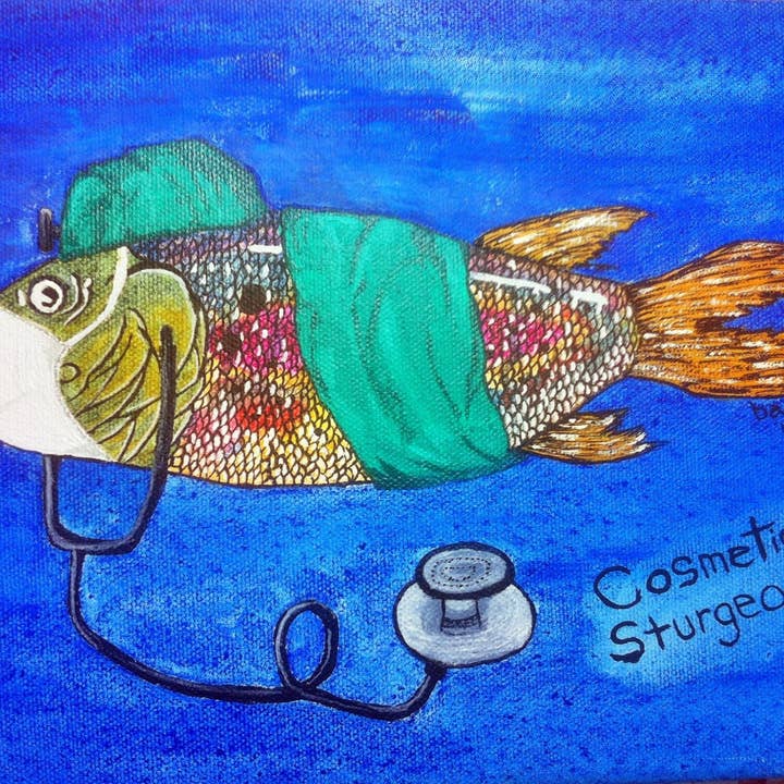 Storione cosmetico per la vendita all'ingrosso da parte di Fish Tales at The Beach