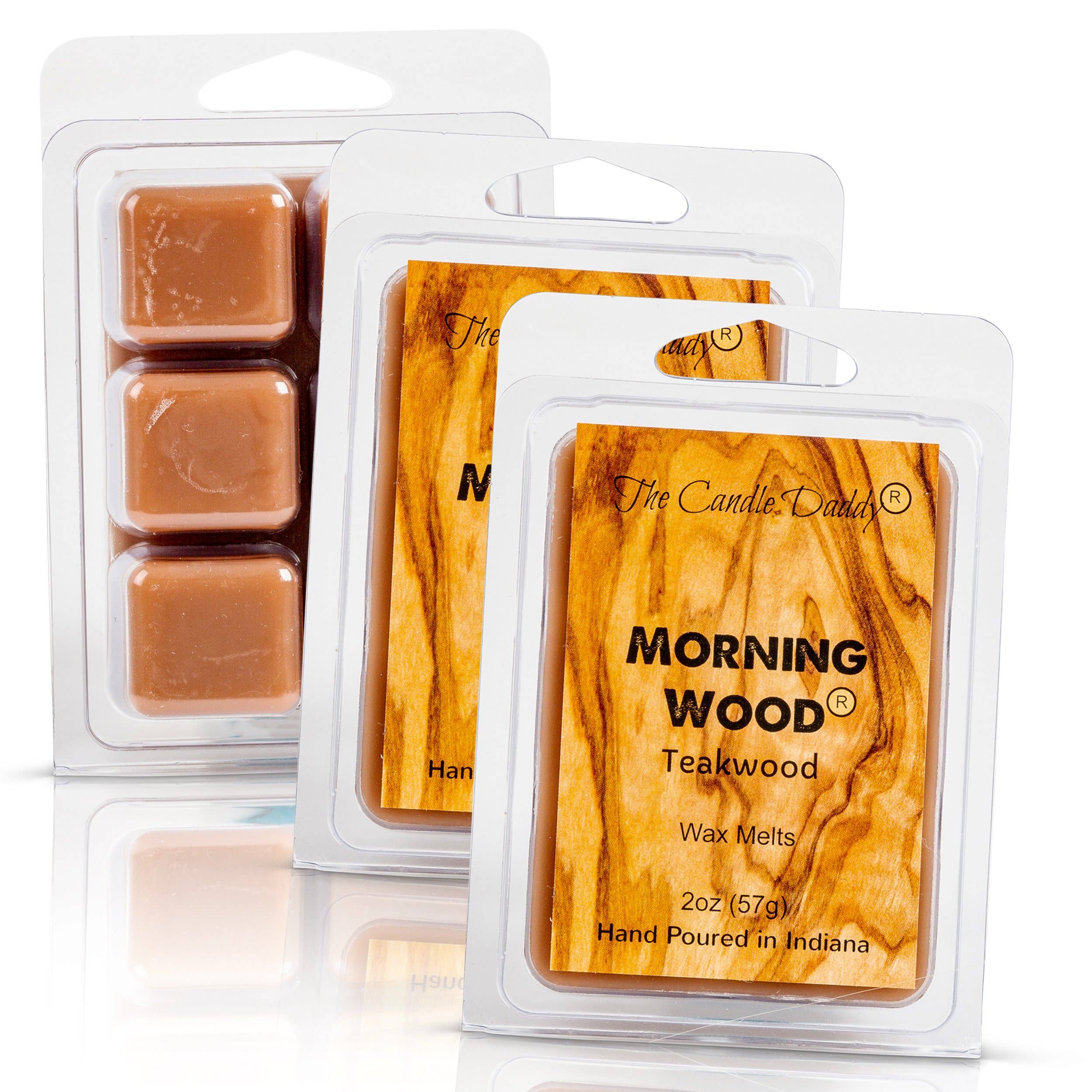 The Candle Daddy - Wholesale Wax Melt - Morning Wood - Teak Wood Scented Wax Melt1
