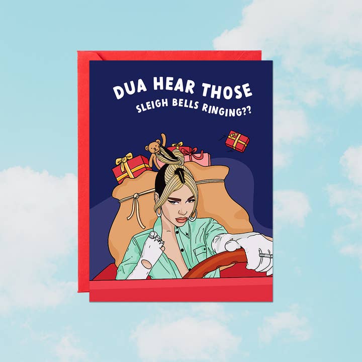 Party Mountain Paper co. - Wholesale Christmas Card - Dua Sleigh Bells | Last Chance