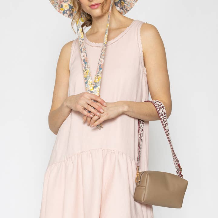 Solid PU Pouch Crossbody Bag for wholesale by Fashion City