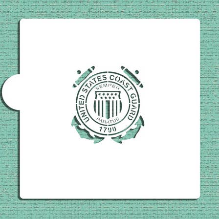 Cookie and Craft Stencil van de kustwacht van de Verenigde Staten voor wholesale door Designer Stencils