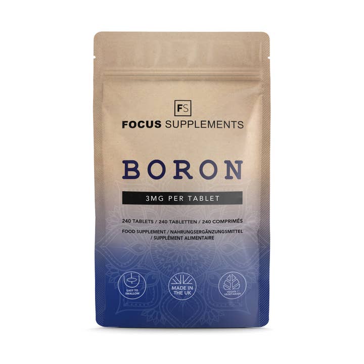 Bore (3 mg) 240 comprimés pour la vente par Focus Supplements