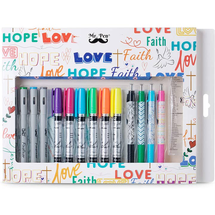 Mr. Pen – wholesale Art set – Child & baby – Mr. Pen- Bible Kit, Bible Journaling Supplies