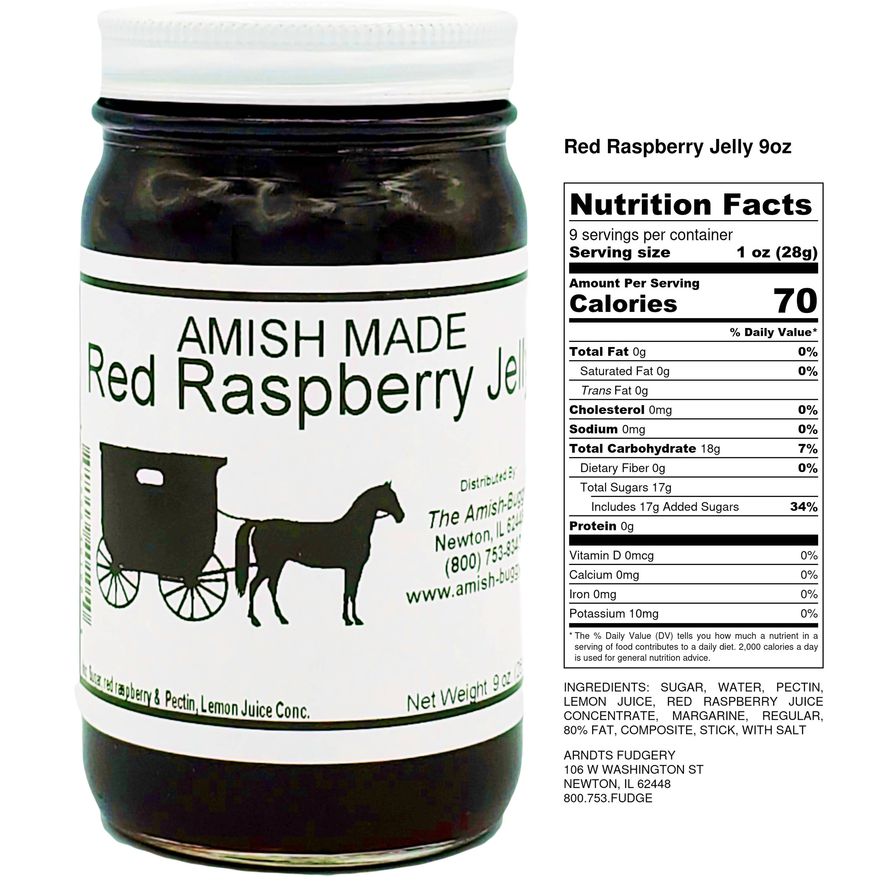 Arndt's Fudgery LLC - Wholesale Jam/Jelly - Amish made Jam and Jellies - 8 oz.5