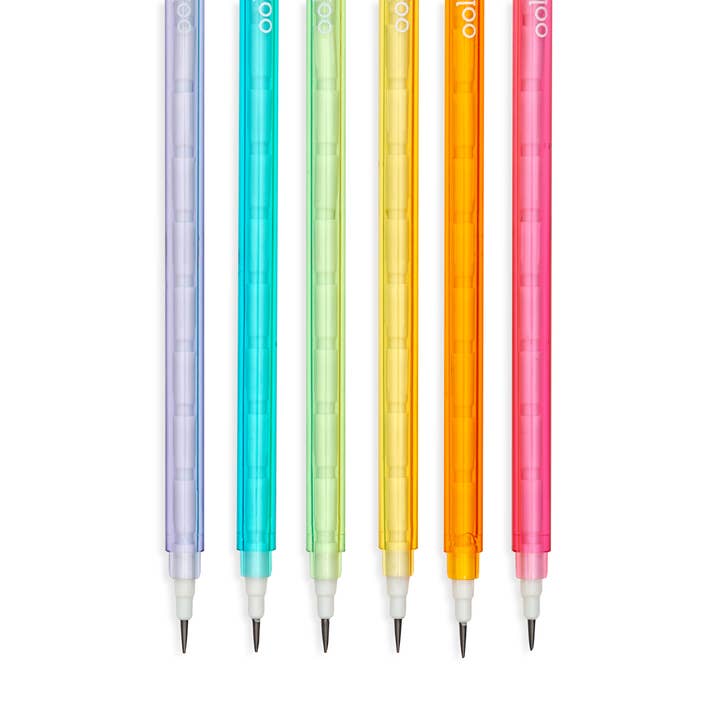 OOLY - Wholesale Pencil - Stay Sharp: Non-Sharpening Graphite Pencils - Rainbow (Set o5