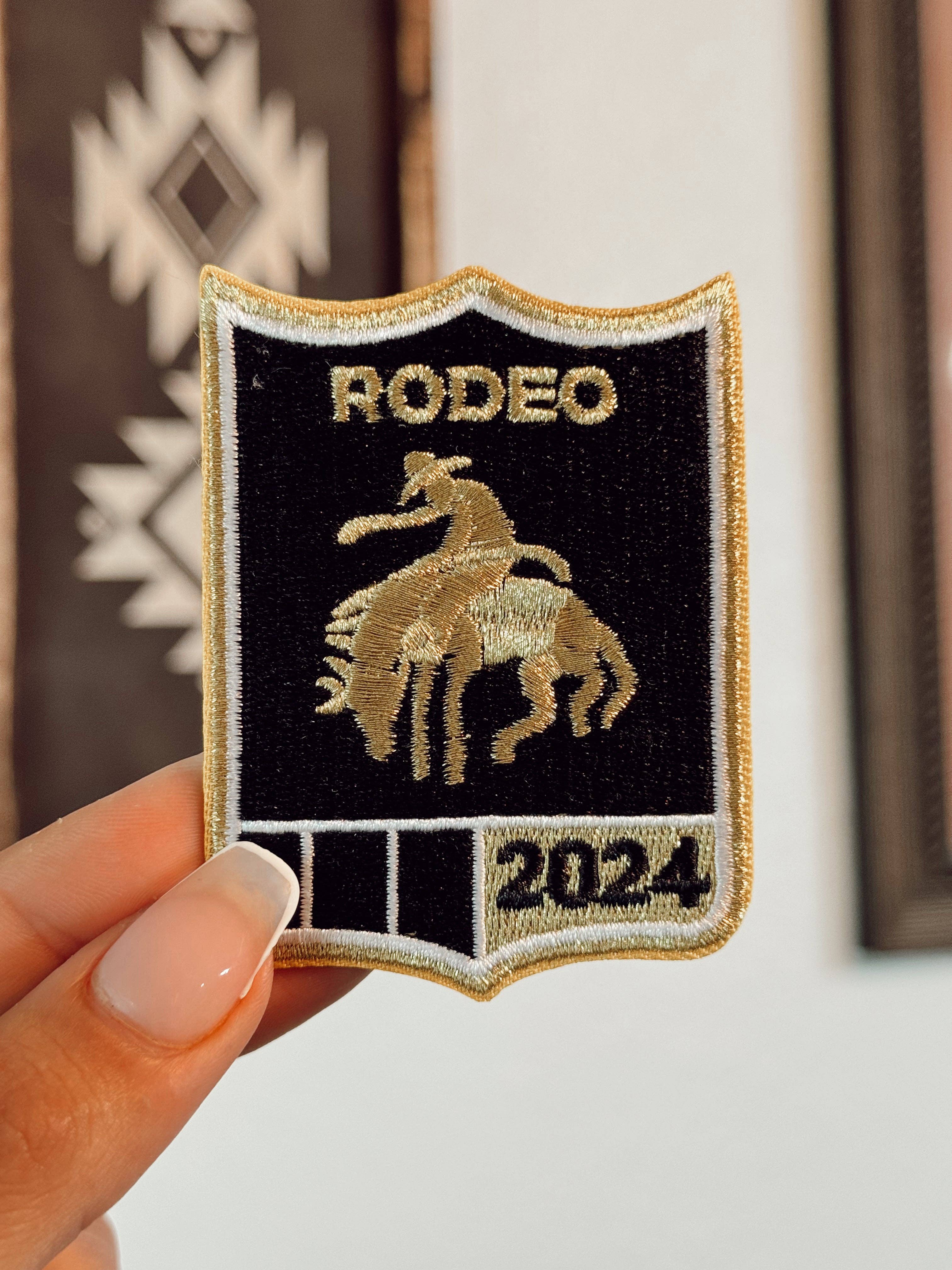 Little Filly - Wholesale Patch - Rodeo Shield Iron On Patch