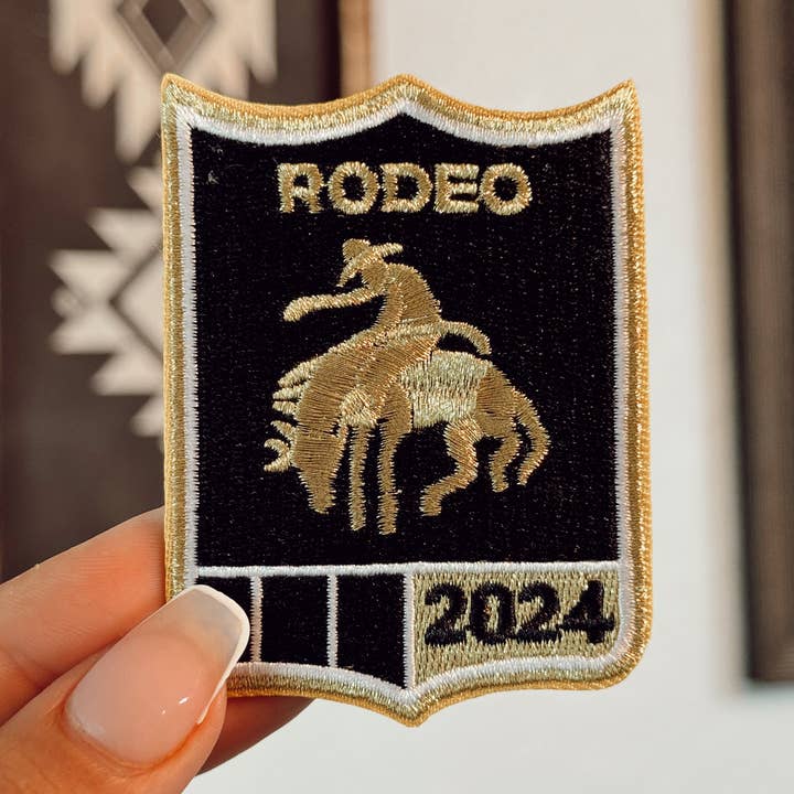 Little Filly - Wholesale Patch - Rodeo Shield Iron On Patch0