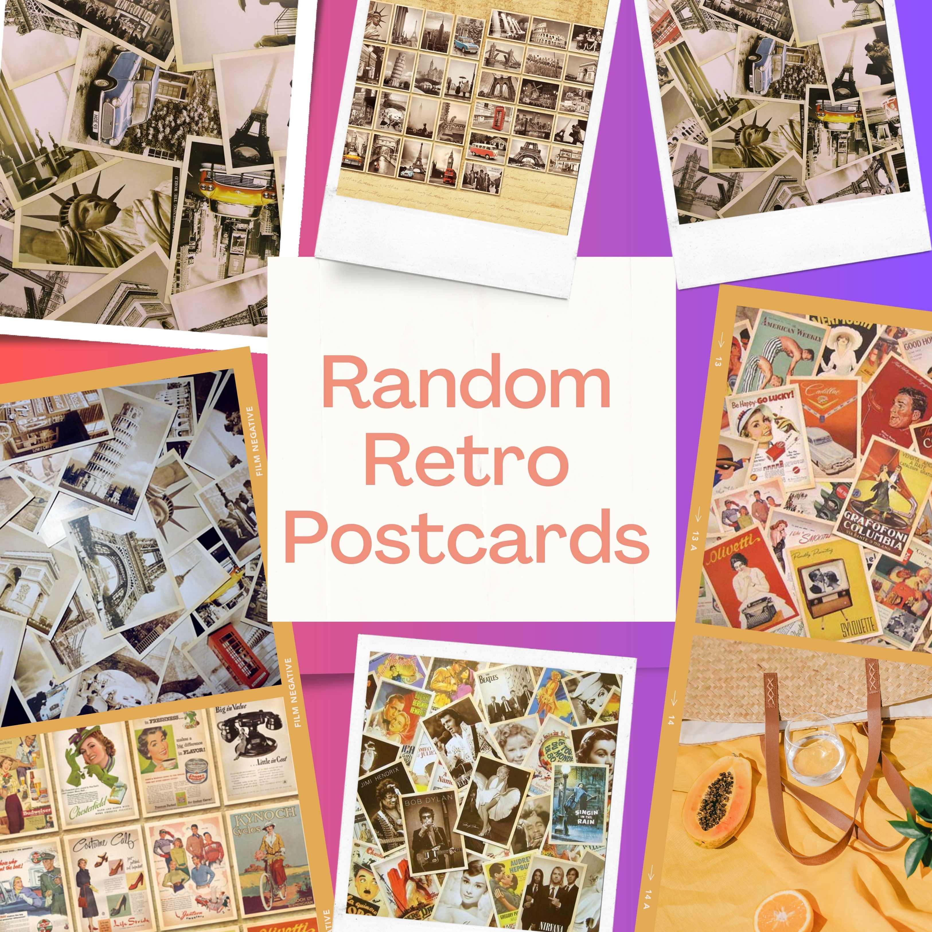 Magnifique Hearts - Vendita all'ingrosso Cartoline - Cartoline multiuso in stile vintage, oggetti da collezione nostalgici2