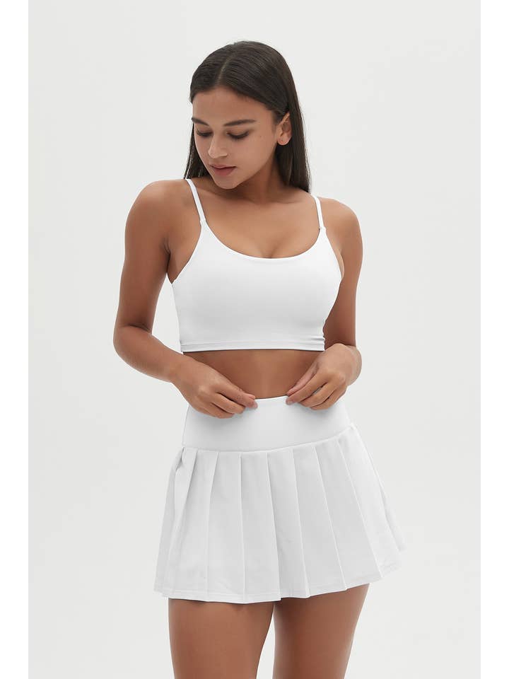 91thelabel - Wholesale Activewear Set - Women's - Esther Lycra® Cami Top & Serena Skirt 2pc Activewear Set