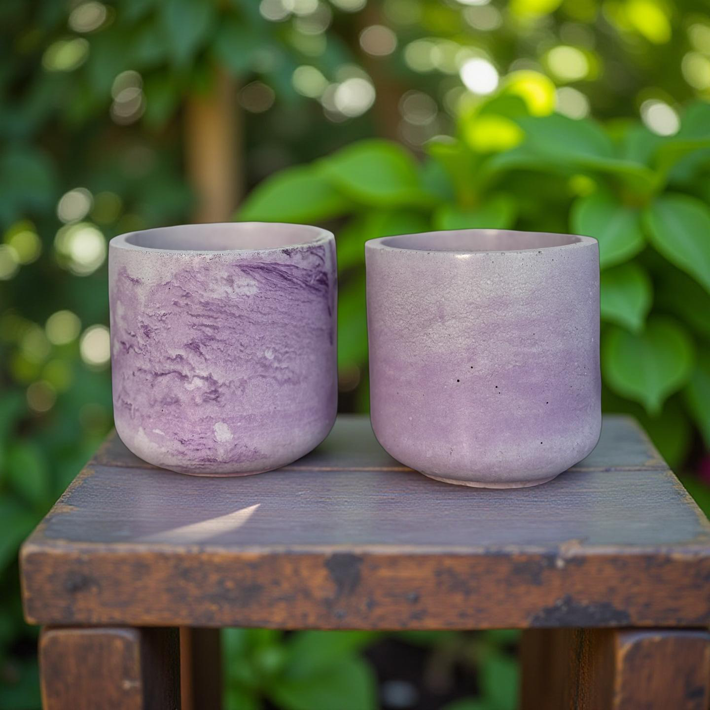 Colourfuljoy Designs - Wholesale Jar/Filled Candle - Candle empty jars/ Cement vessels/ Empty candle container 7