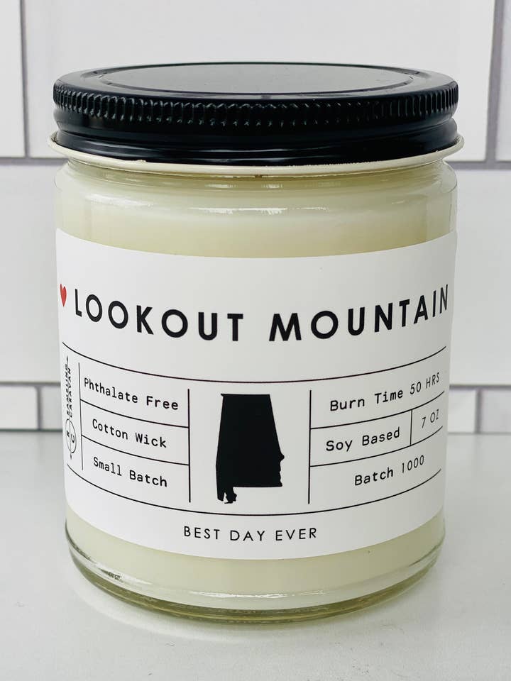 Bougie Lookout Mountain, Alabama pour la vente par Rambling Caravan