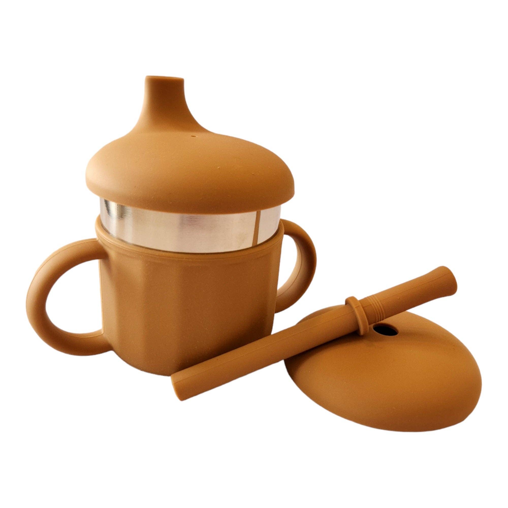 CBC DESIGNS - Wholesale Drinking Glass/Cup - Kids & Baby - CBC Kids- 3-in-1 Stainless and Silicone Sippy Cup8