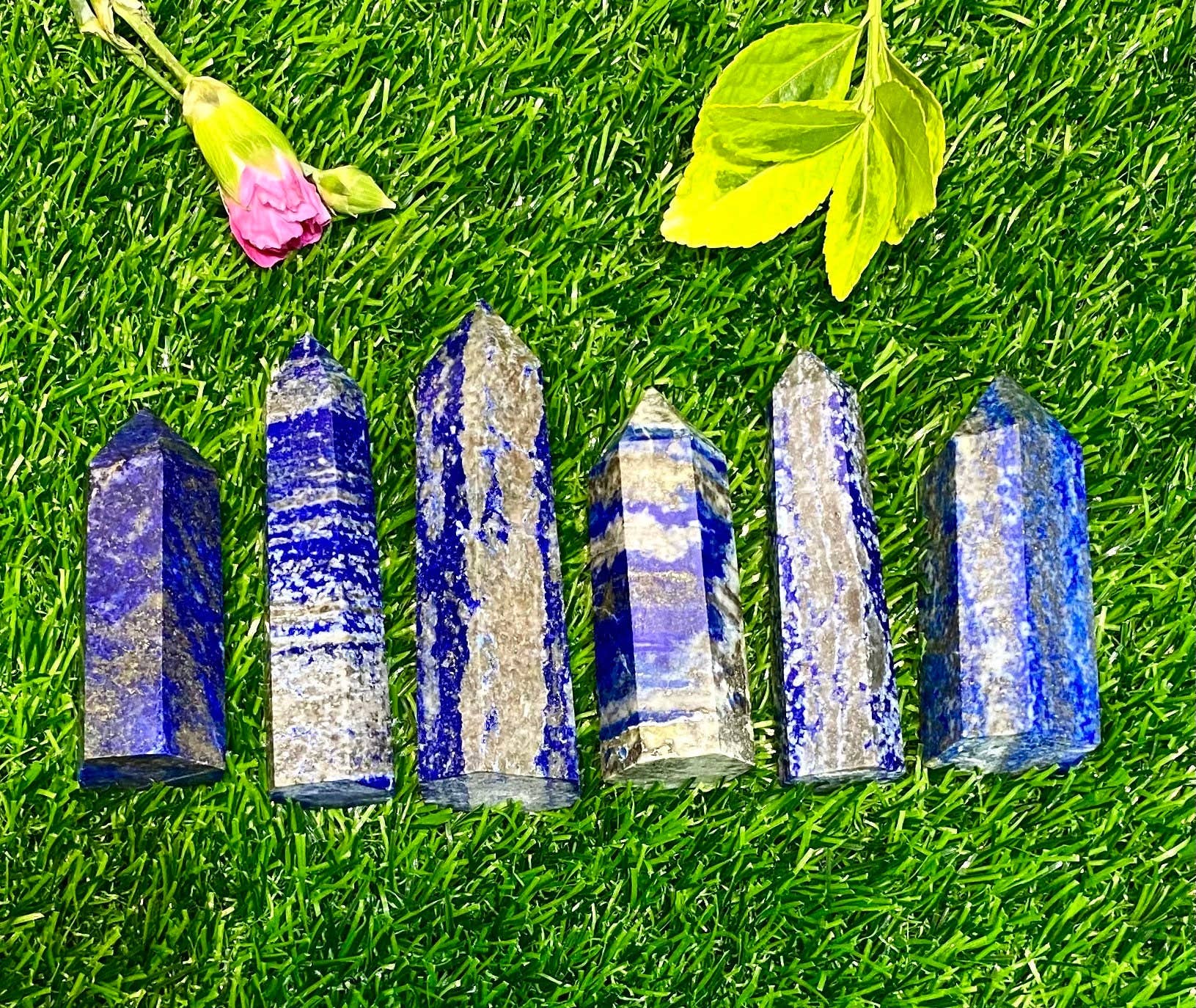 KayleeNYC - Wholesale Spiritual Stone/Crystal - Wholesale Lot 1 Lb Lapis Lazuli Obelisk Tower Point Crystal4