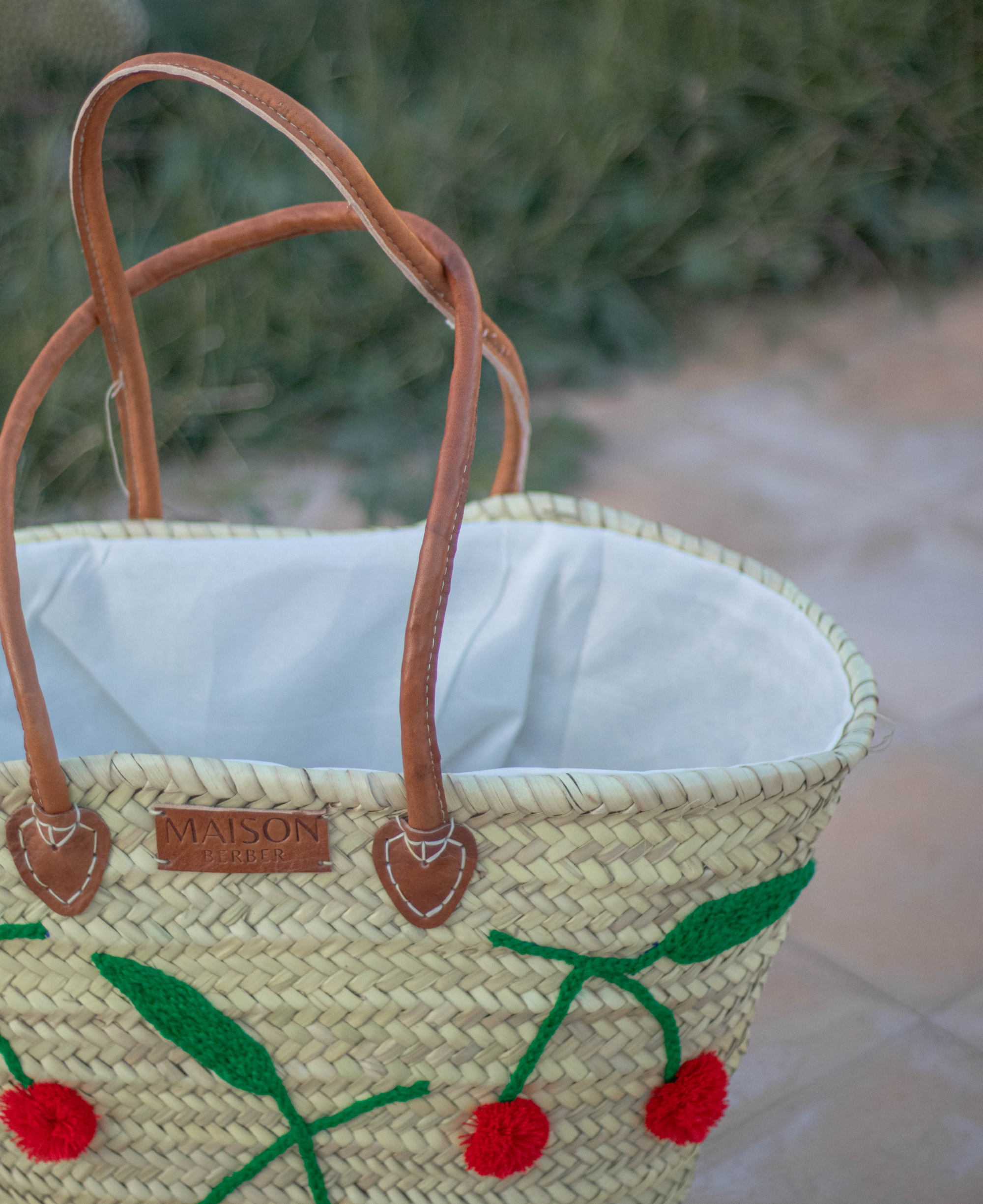 Maison Berber - Wholesale Strandtas - Handgemaakte strooien boodschappentassen4