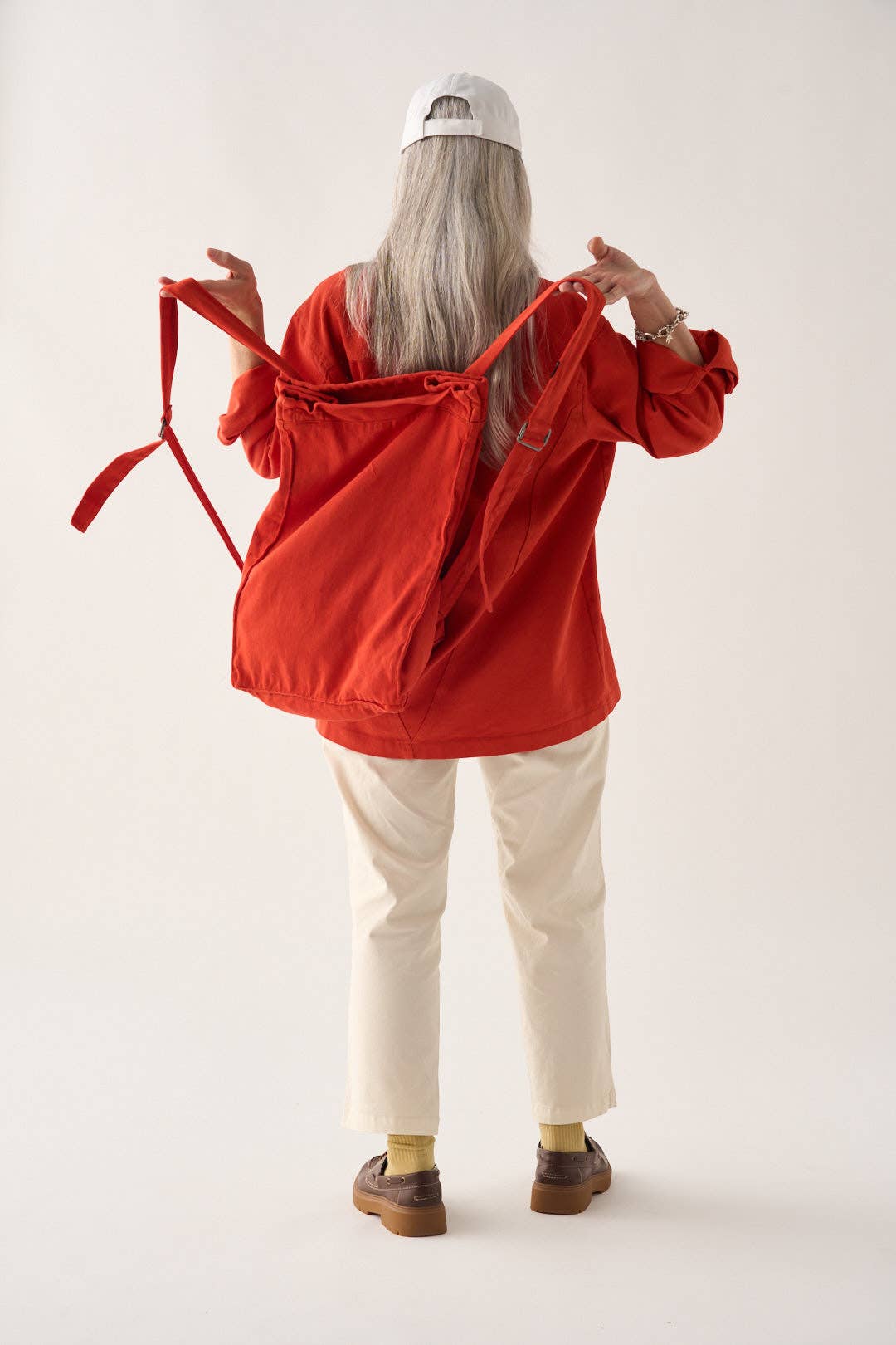 Pitagora - Wholesale Backpack - Unisex - Orange Backpack2