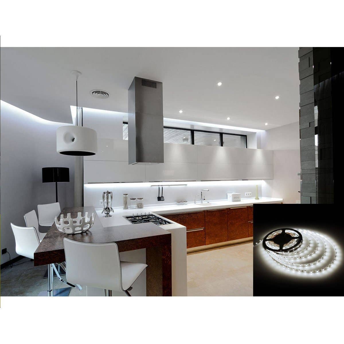 300 LED 2835 Flexible Strip Light (Light Only) - White for wholesale on Faire4