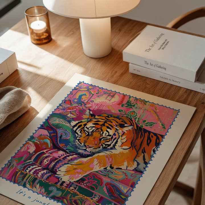 Seven Icons Store – wholesale Poster – Det är en djungel där ute, Tiger Poster