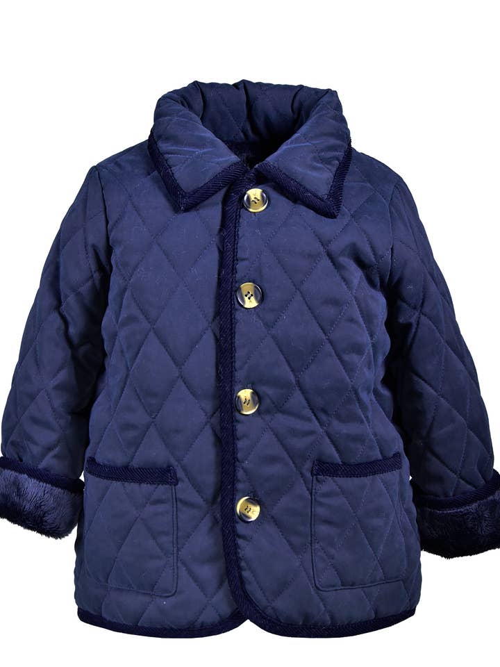 American Widgeon - Wholesale Jacket - Kids - Barn Jacket Quilted Nylon with Faux Fur Lining 3103 QNA, QHG4