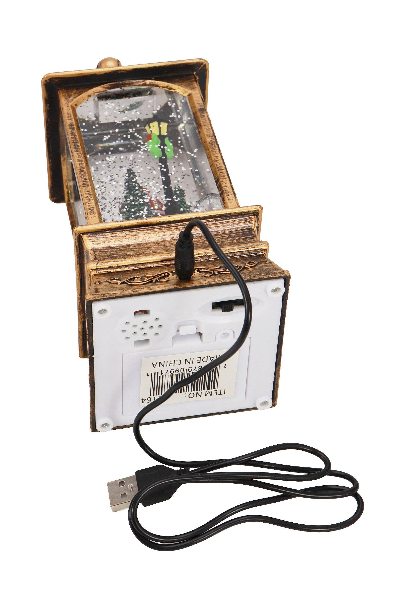 ASSORTI Vintage Kerstmis Glanzende Muziek Led Lantaarn - Steady voor groothandel op Faire8