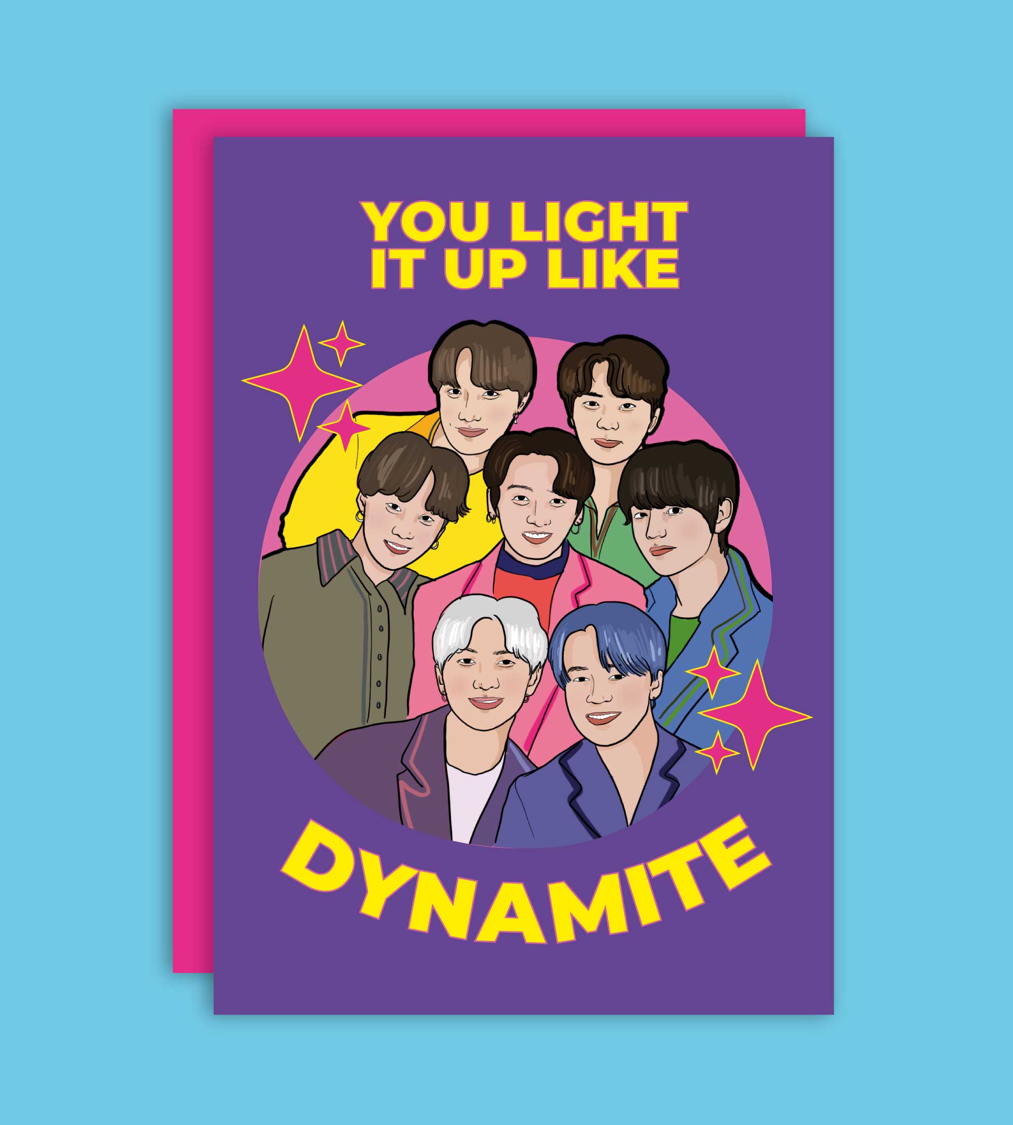 Studio Soph (We Pay Your Import Fees - We Ship DDP) - Vente Carte de vœux classique - Carte de vœux "Tu brilles comme de la dynamite"1