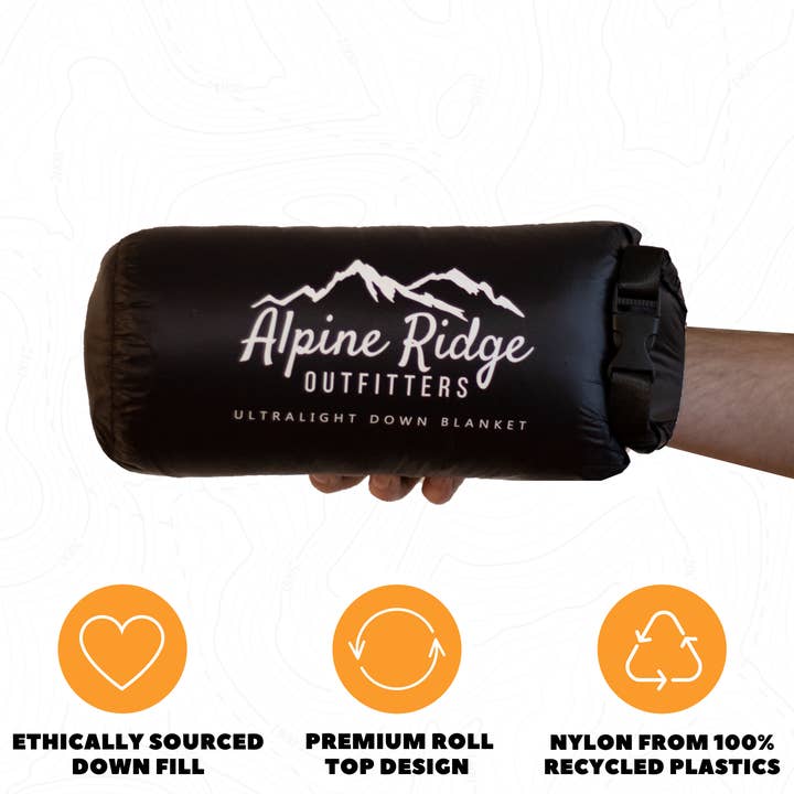 Alpine Ridge Outfitters – wholesale Resefilt – Ultralätt täcke med dun för camping3