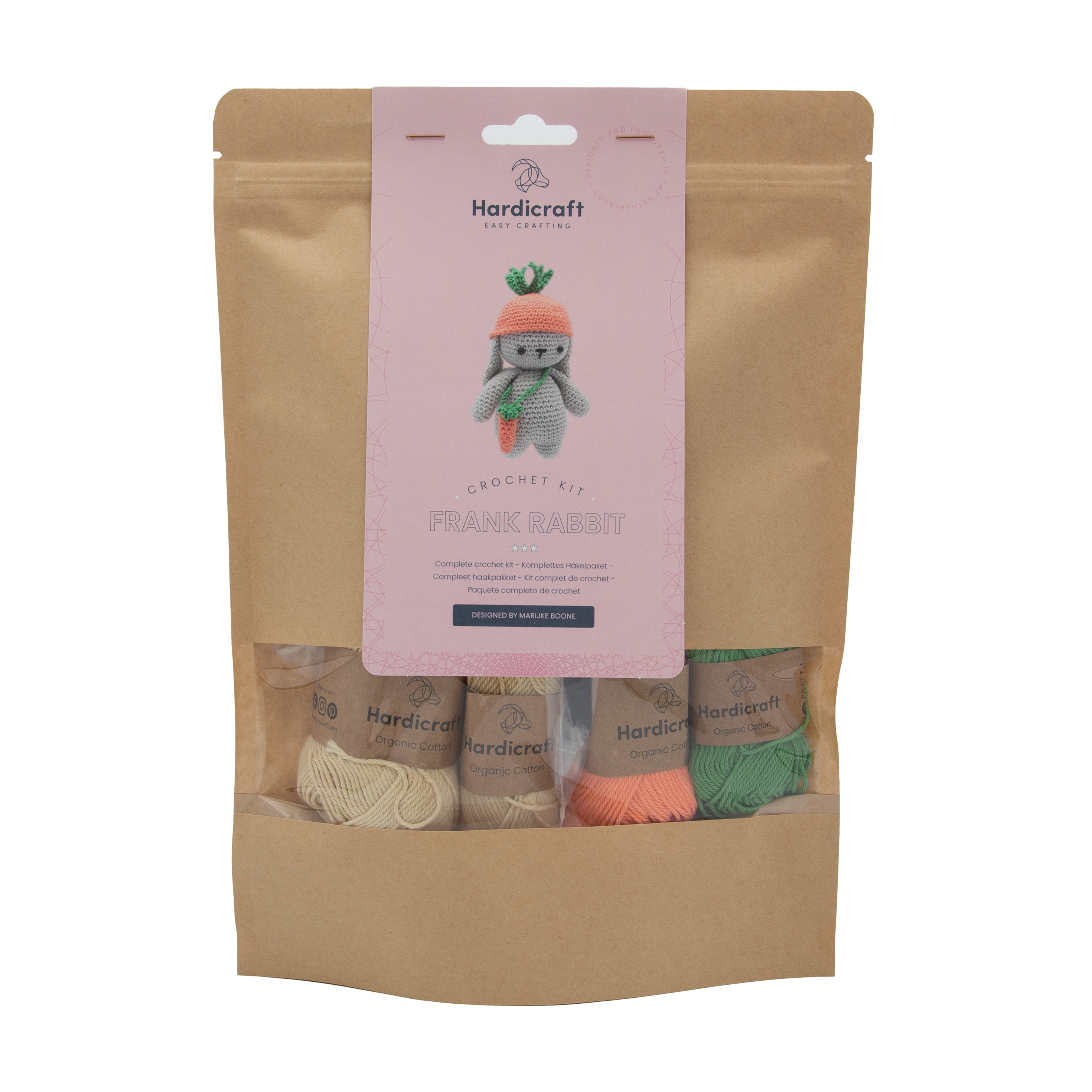 Hardicraft – wholesale DIY craft kit – DIY Crochet Kit - Frank Rabbit6