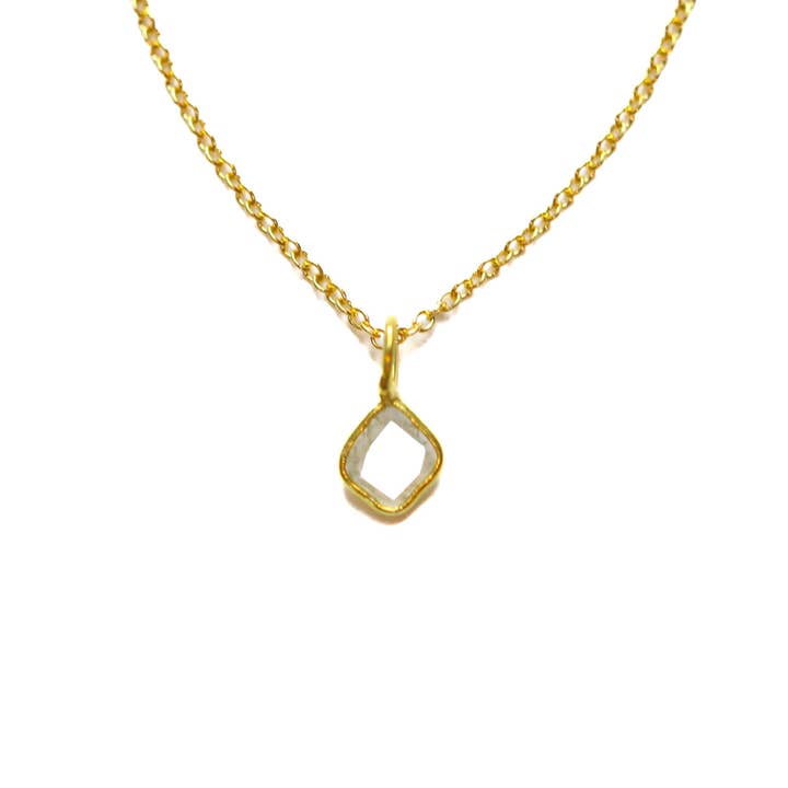 Collier en tranches de diamants blancs pour la vente par Julia Szendrei Jewelry