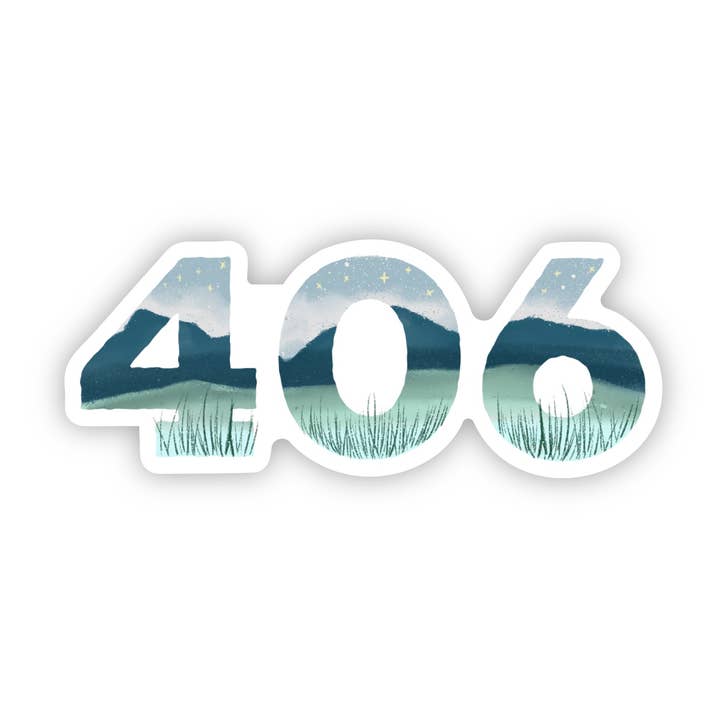 406 | Montana Sticker for wholesale by Creatively Leanne