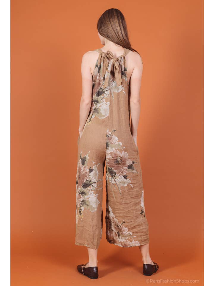 Shyloh - Wholesale Onesie - Women's - Flowy long dress with floral print and straps 2059932