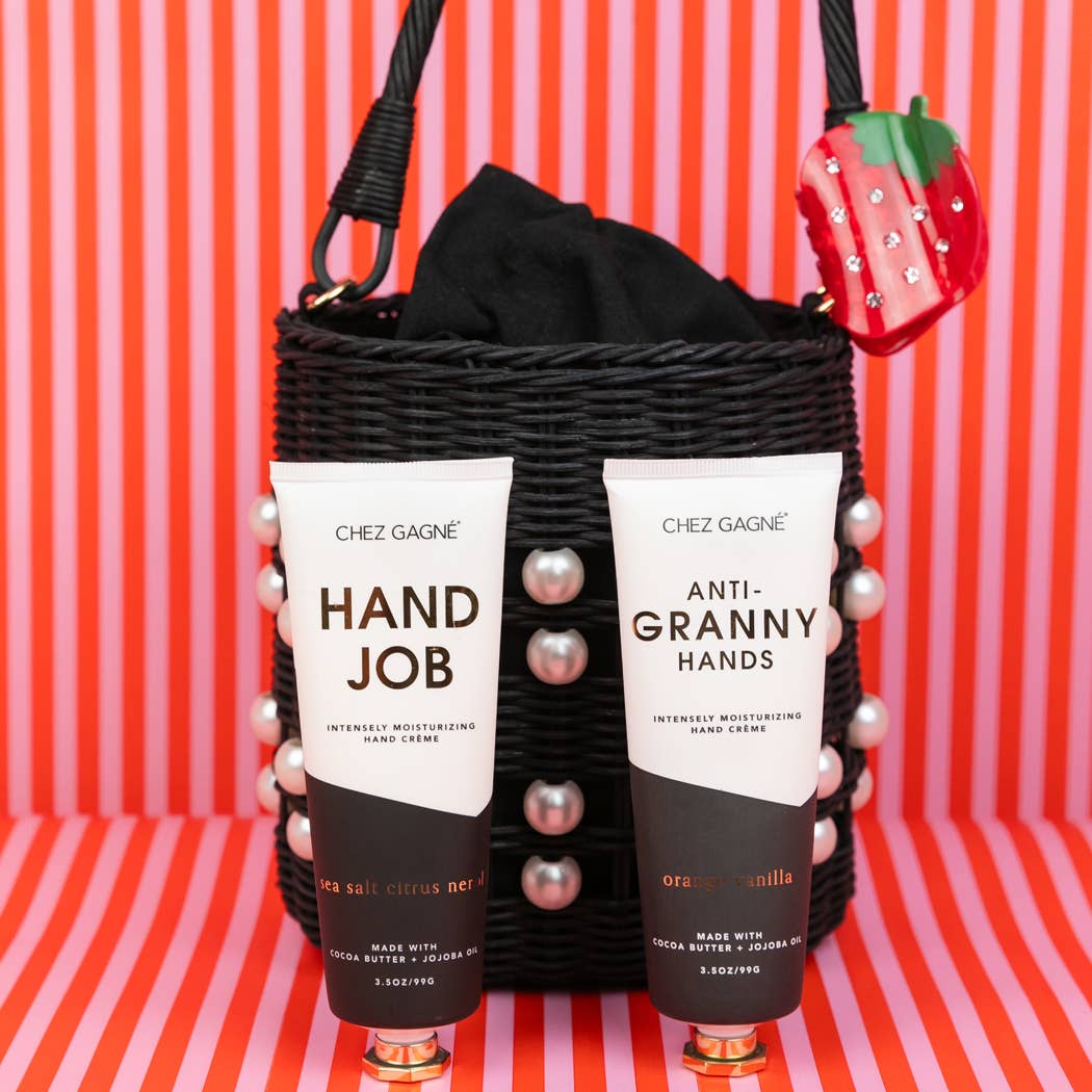 Chez Gagné - Wholesale Hand Cream/Lotion - Hand Job - Sea Salt, Citrus + Neroli - Clean + Vegan Hand Crème - 3.4oz13